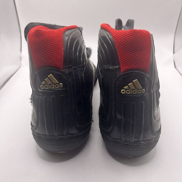 Adidas Tyrint 08 Sting Like A Bee Wrestling Shoes Size 10 Men’s Black Gold Red main image 7